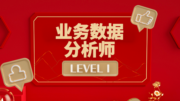 业务数据分析师 LEVEL Ⅰ